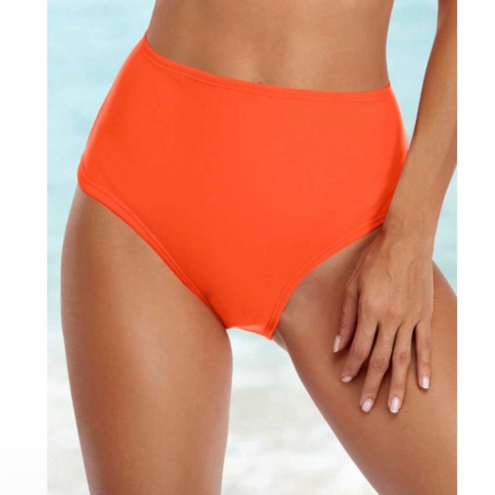 Shein high waisted cheeky bikini bottom women Size Large